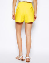 Load image into Gallery viewer, ASOS High Waist Linen Shorts